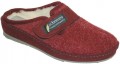 6246 Schawos Damen-Klettpantoffel bordo